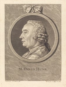 M. David Hume door Simon Charles Miger after Charles Nicolas Cochin II