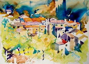 Mecle, 2009 (aquarel)