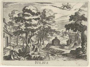 Juli door Simon Frisius