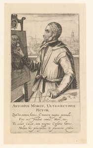 Portret van Anthonio Moro