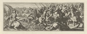 Veldslag bij een rivier (Cavalerie)