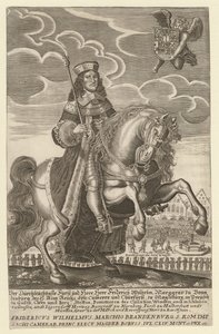 Portret van Frederik Willem 1620-1688, keurvorst van Brandenburg, hertog van Pruisen, 1680