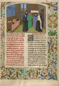De visie van de ziel door Guy de Thurno door Simon Marmion