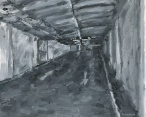 Parkeergarage interieur nr. 11, 2023 door Simon Neville