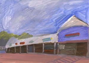 Strip Mall 4, 2023 door Simon Neville
