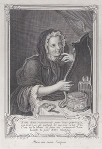 De kokette weduwe