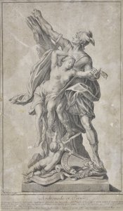 Perseus bevrijdt Andromede
