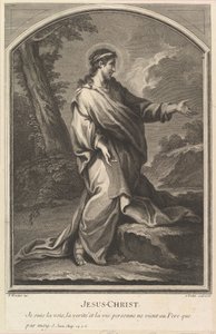 Jezus Christus, 1726 door Simon Vallee