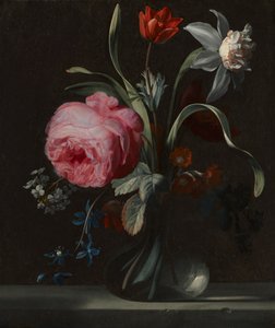 Bloemen in een vaas door Simon Verelst