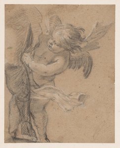 Engeltje bij het been van de H. Rochus