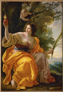 La charite celeste - Hemelse liefdadigheid ... door Simon Vouet