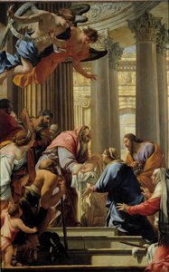 Presentatie in de tempel door Simon Vouet