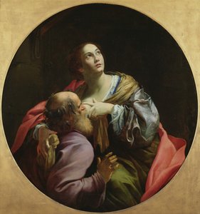 Romeinse Liefdadigheid door Simon Vouet