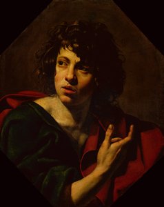 Sint Jan de Evangelist door Simon Vouet