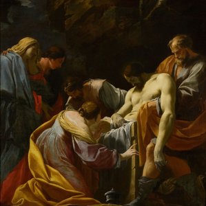 De Graflegging door Simon Vouet