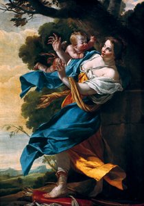 De Liefde die Gewroken wordt, 17e eeuw door Simon Vouet