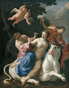 De roof van Europa door Simon Vouet