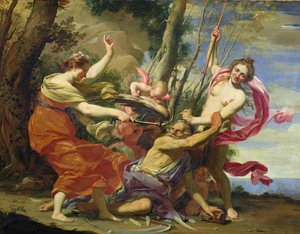 Tijd Overwonnen door Jeugd en Schoonheid door Simon Vouet