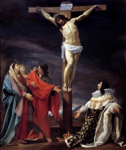 Gelofte van koning Lodewijk XIII door Simon Vouet