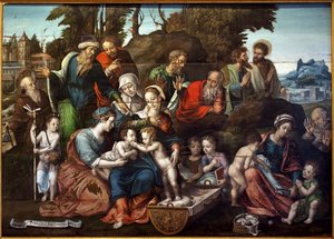 De Heilige Ouders door Simon de Châlons