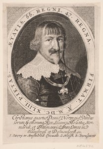 Christian IV door Simon de Pas