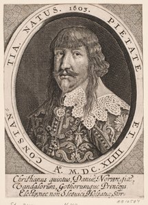 De uitverkoren prins Christian door Simon de Pas