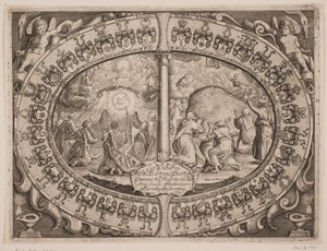 Helle Steensdatters herdenkingsblad door Simon de Pas