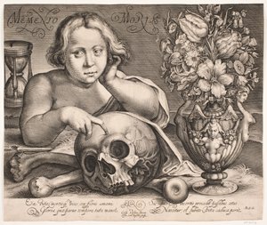 "Memento Mori" door Simon de Pas