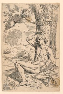 Sint Sebastiaan door Simone Cantarini