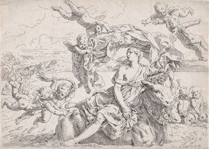 De Verkrachting van Europa, naar Reni, ca. 1636