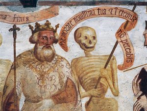 Dood met de koning (detail)