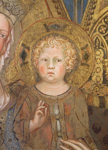 Maesta: Christus Kind (detail)
