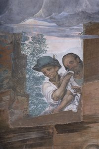 Aanbidding van de herders, 1578-82 (detail)
