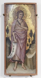 Sint Johannes de Doper door Simone dei Crocifissi