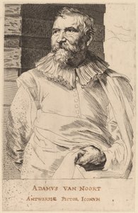 Adam van Noort door Sir Anthony van Dyck