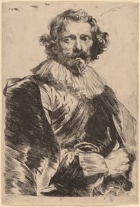Lucas Vorsterman door Sir Anthony van Dyck
