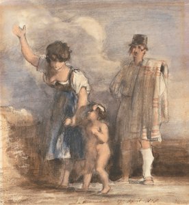 La Mancha door Sir David Wilkie
