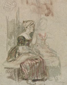 Studie voor "De Penny Bruiloft"