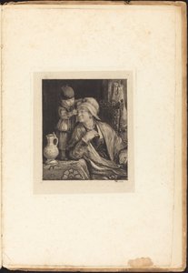 De Vlaamse moeder door Sir David Wilkie