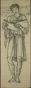 Timotheüs (Cartoon voor het oostelijke raam van de Lady Chapel)