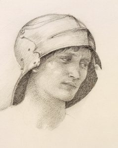 Vrouw met Hoed, detail uit een schetsboek, ca. 1880s