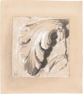 Een Fragment van een Antiek Fries door Sir Edward Coley Burne Jones