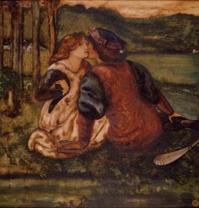 Een idylle, midden-late 19e eeuw door Sir Edward Coley Burne Jones