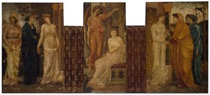 Cupido en Psyche - Palace Green Muurschilderingen - Psyche