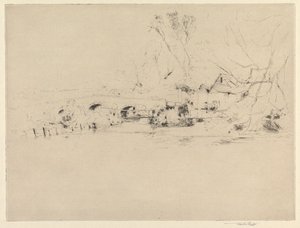 Oude Molen aan de Wandle, bij Mitcham