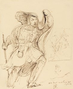 Studies voor een Scène uit Dante