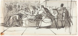 De Begrafenis van Christus door Sir George Hayter