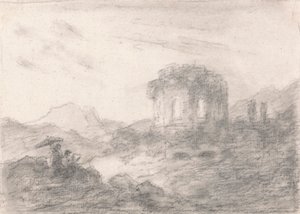 Tempel van Venus, Baai van Baie door Sir George Howland Beaumont seventh Baronet
