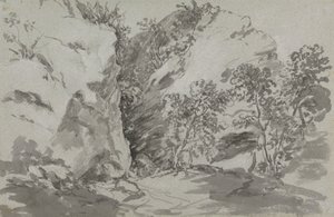 Vallei van Gothe door Sir George Howland Beaumont seventh Baronet