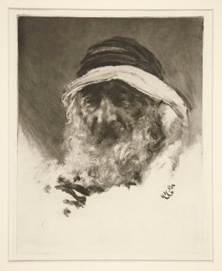Een Arabier door Sir Hubert von Herkomer
